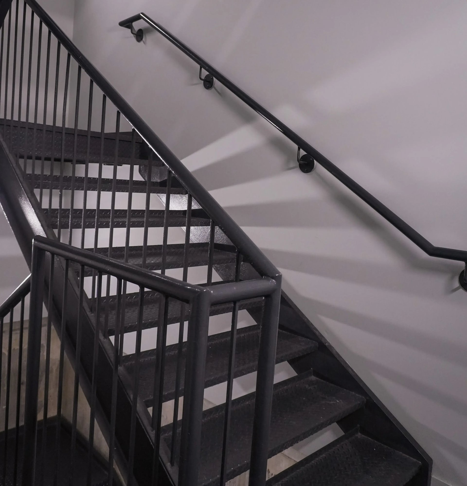 escalier commercial en métal escalier commercial en métal