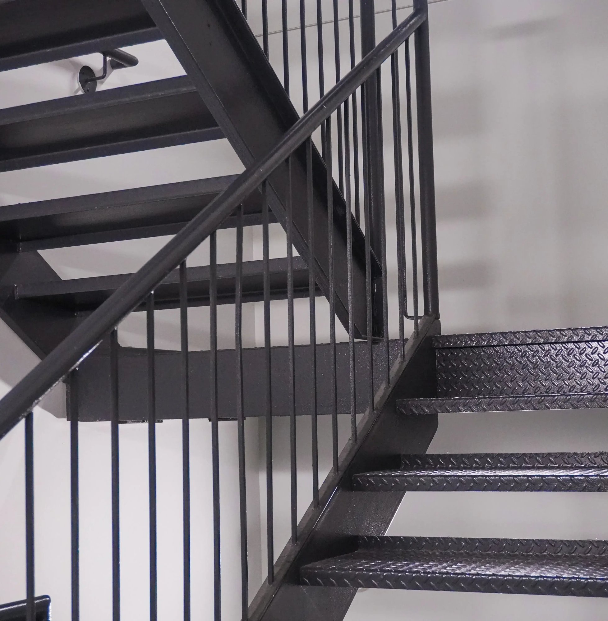 escalier commercial en métal escalier commercial en métal